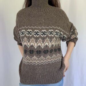Altuzarra Cecie Sweater - Oak Moss Fairisle in S, NWOT